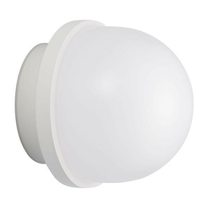 OHM LED浴室灯 要電気工事 60形相当 電球色 LT-F369KL