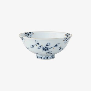 西海陶器 ロイヤル 茶碗 青