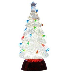 カラフルオーナメント クリスタル ツリー <クリスマス>