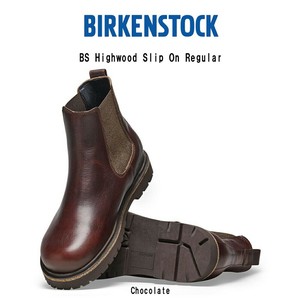 BIRKENSTOCK(ビルケンシュトック)ハリウッド ブーツ サイドゴア レザー ブラウン メンズ 男性用 1025718
