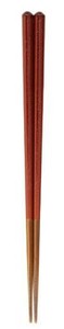 日本製 made in japan rinka 先角食洗機対応箸 溜 23cm 602981