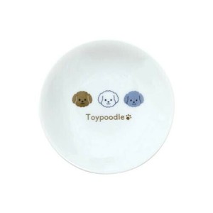 日本製 made in japan mimi トイプードル 4寸皿 美濃焼 511528