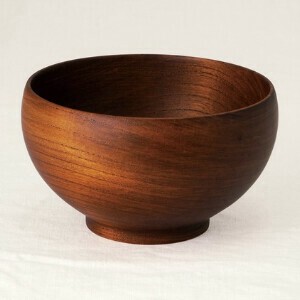 Donburi Bowl Design Japanese Style Wooden Presents Knickknacks 8.5cm Made in Japan