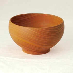 汤碗 Design 礼物 木制 餐具 杂货 7.4cm 日本制造
