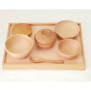 餐盘餐具 礼物 木制 餐具 杂货