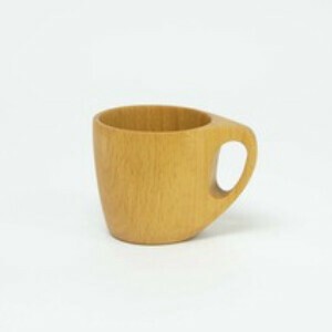 玻璃杯/杯子/保温杯 咖啡 礼物 木制 餐具 杂货 7.3cm