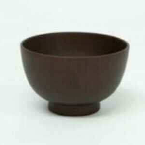 Soup Bowl Wooden Standard Presents Knickknacks 6.4cm