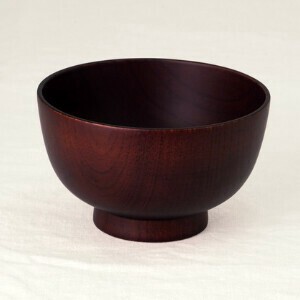 Soup Bowl Wooden Standard Presents Knickknacks 7.4cm