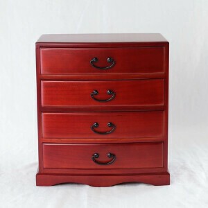 茜4段タンス　17 x 27.5 x 31.5cm【木製 雑貨 小間物 収納 和】