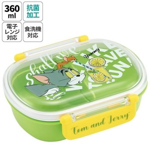 【スケーター】抗菌食洗機対応ランチボックス小判 【 トム＆ジェリー】 日本製