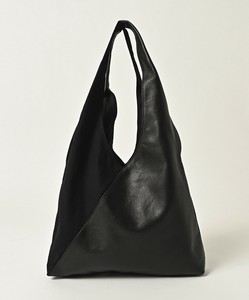 leather switching marche bag