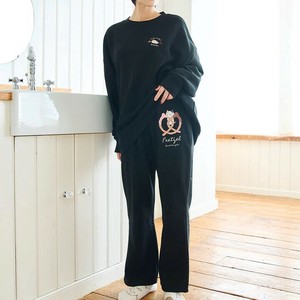 ふくふくにゃんこスウェットフレアパンツ