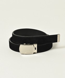 suede long GI belt