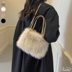エコファーショルダーバッグ 2way ハンドバッグ ふわふわ  秋 冬 【2024AW】 WU1299