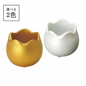 内外銀彩・金彩つぼつぼ小付(大・小)小鉢 小付け 珍味　美濃焼 日本製