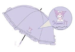All-weather Umbrella All-weather Sanrio Characters KUROMI [Expected Mid June]