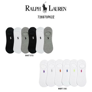 POLO RALPH LAUREN(ポロ ラルフローレン)ソックス 靴下 レディース 女性用 6足セット 726970PK2Z