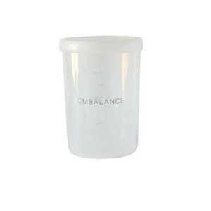 ウィルマックス エンバランス ディープラウンドコンテナ(丸・深型)L(1500ml)　クリア12199