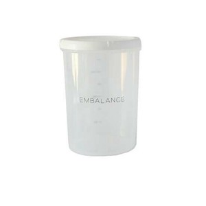 ウィルマックス エンバランス ディープラウンドコンテナ(丸・深型)L(1500ml)　ホワイト12200
