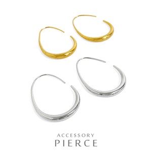 Pierced Earrings Gold Post Stainless Steel Stainless Steel Drop