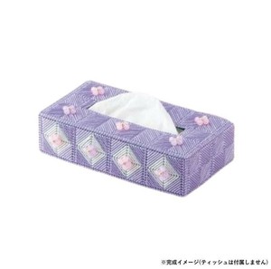 タカギ繊維 きらきらお花のティッシュカバー TC-106