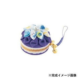 タカギ繊維 ツマミッコで作るつまみ細工 マカロンのコインケース CO-17