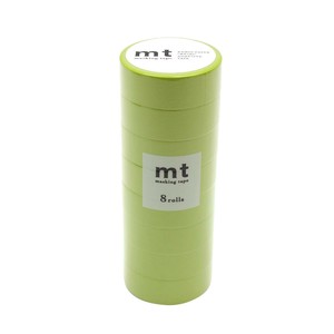 mt マスキングテープ 8P 若苗 幅15mm×7m 同色8巻パック MT08P189R
