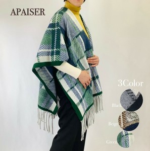 Poncho Check Pattern