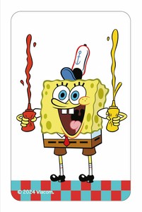 Stickers Spongebob Clear