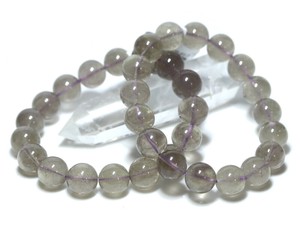 ☆高品質☆【ブレスレット】リビアングラス (パープル) (約13〜13.5mm) 【天然石 パワーストーン】