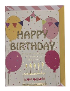 Greeting Card Cake