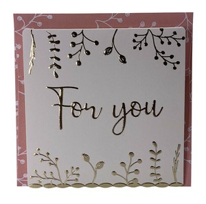 Greeting Card Pink