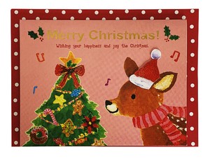 クリスマスポップアップカード　コジカ　X38-22646