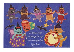 ハロウィンポストカード　ハロウィンパーティー  P16H082226