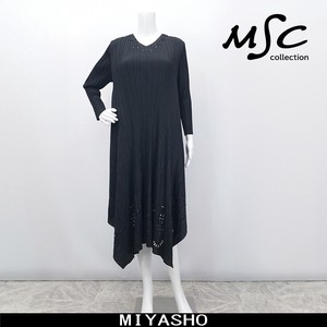 洋装/连衣裙 百褶/褶裥 2024年 花朵 洋装/连衣裙