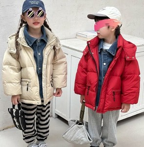 コート ダウン 厚手 フード付き 保温 子供男女兼用 ファッション BQ5743