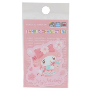 【ステッカー】マイメロディ ミニステッカー キラキラ桜