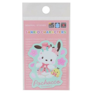 【ステッカー】ポチャッコ ミニステッカー キラキラ桜