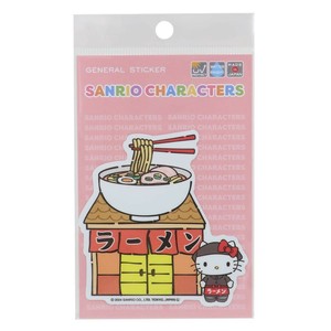 【ステッカー】ハローキティ ダイカットステッカー 日本のお店やさん ラーメン