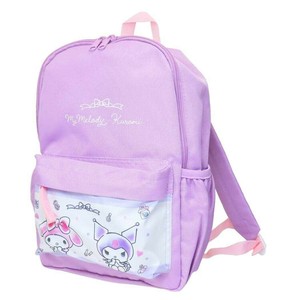 【リュックサック】マイメロディ＆クロミ リュックサック パープル