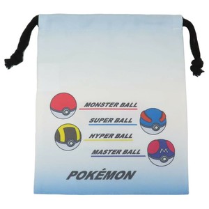 【巾着袋】ポケットモンスター キャラクター巾着S ブルー