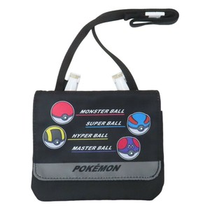 【クリップポケット】ポケットモンスター クリップポケットショルダー付き クロ モンスターボール