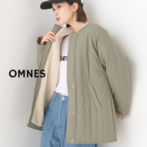 Jacket Collarless jacket Line Quilt