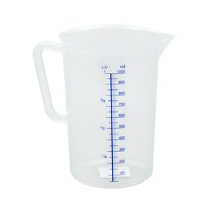 ポリプロメジャーカップ　目盛り付　1．0L