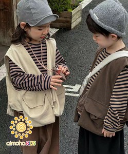 《 aimoha KIDS 》ベスト キッズ フィッシングベスト 女の子 男の子 アウトドア 子供 おしゃれ