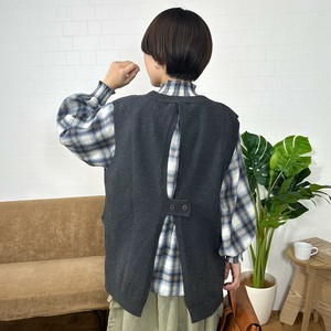 背心外套/马甲 开叉 2024新品 立即发货
