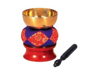 ナカムラ商事 仏具用品 2.5寸おりん4点セット