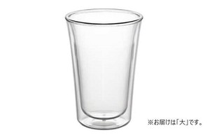 われないダブルウォールグラス　スリム　大  TW-3783