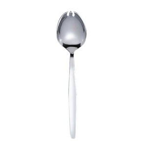 18−0　給食用スプーン　先割　穴無180mm