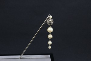 【かんざし】 下がり シルバー（1171-1303-020）